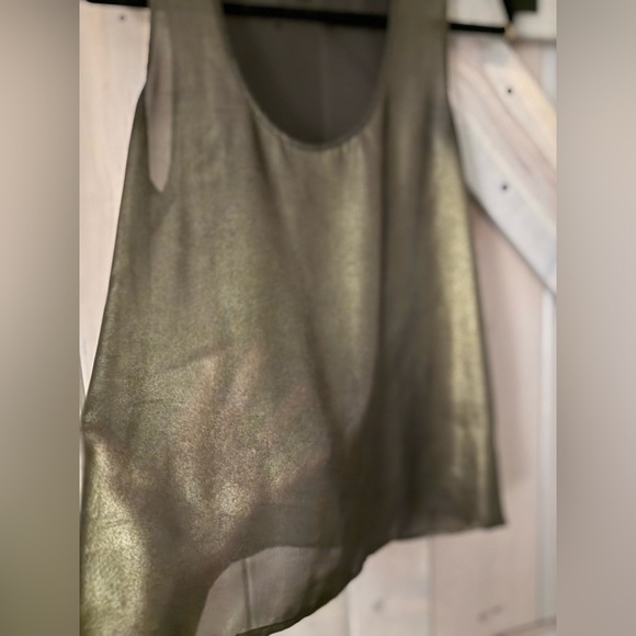 Moda International Gold and Black Sheer Camisole - Picture 3 of 6